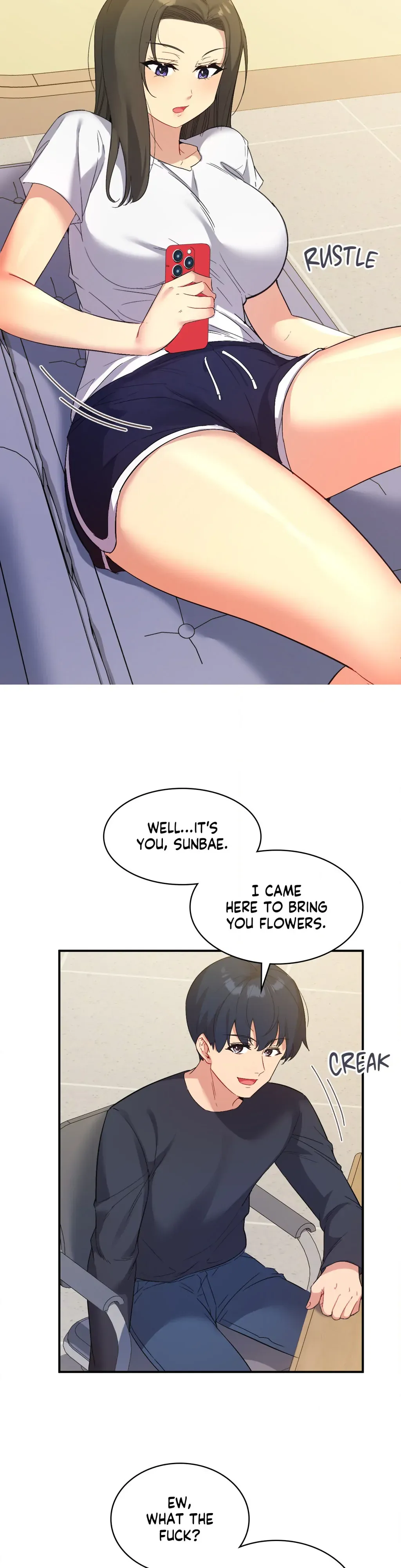 Read Playing On Hard Mode chapter 42 image 21 on Lezhin