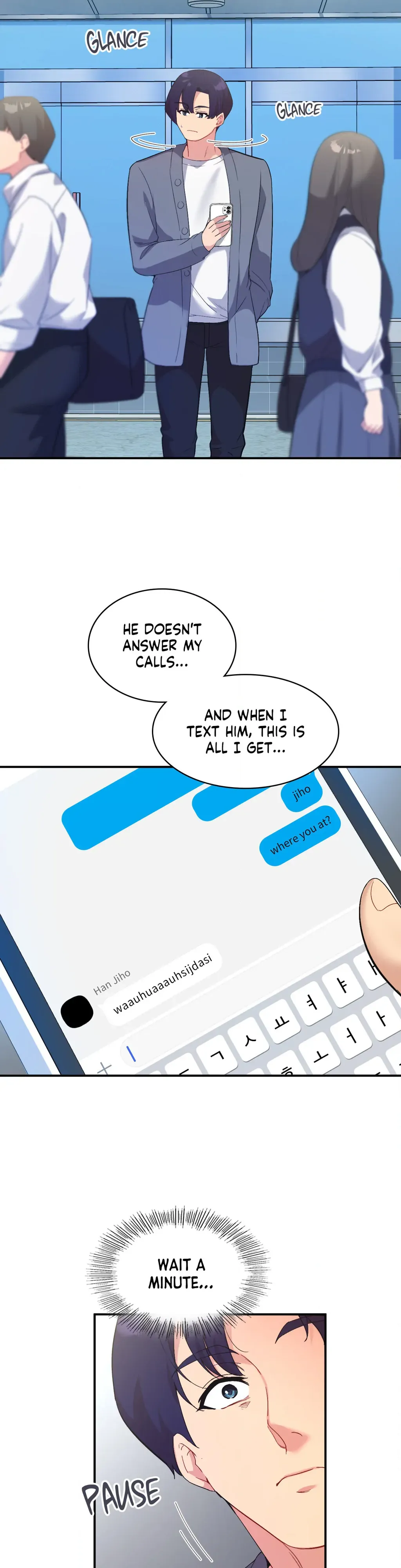 Read Playing On Hard Mode chapter 43 image 16 on Lezhin