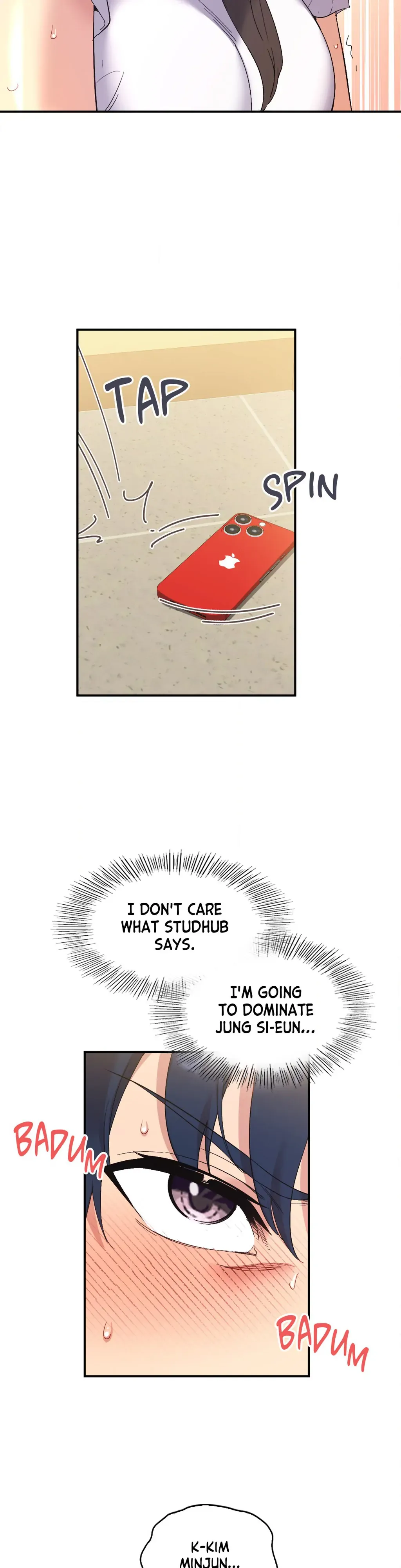 Read Playing On Hard Mode chapter 43 image 3 on Lezhin