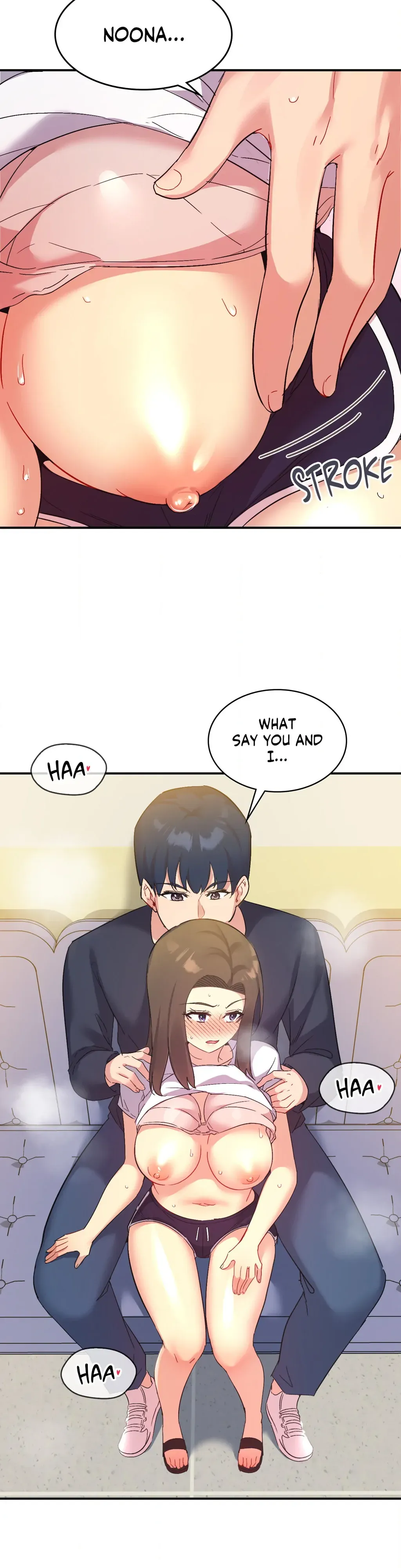 Read Playing On Hard Mode chapter 43 image 32 on Lezhin