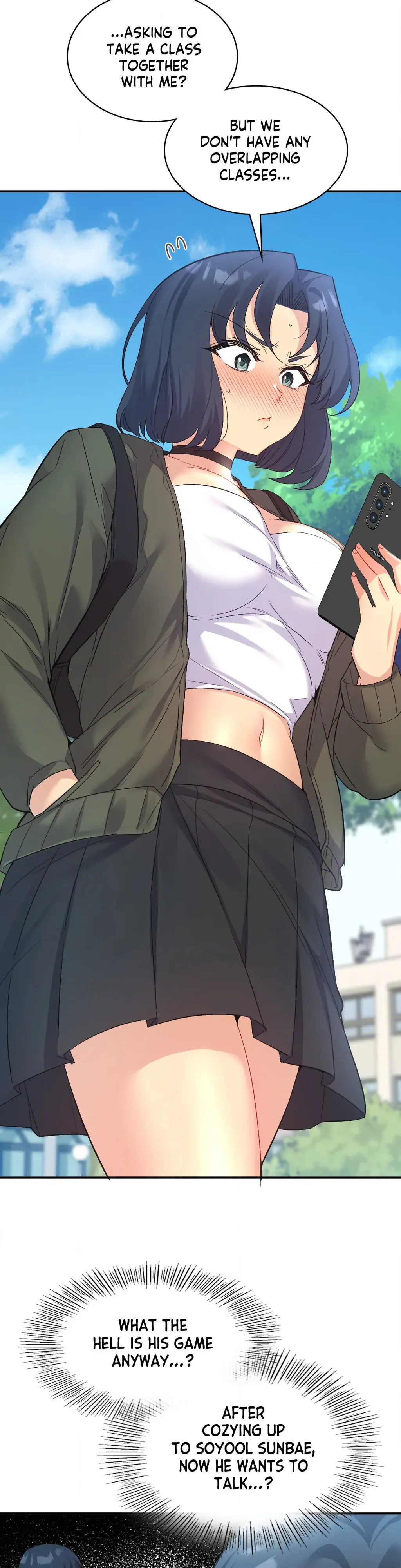 Read Playing On Hard Mode chapter 45 image 10 on Lezhin