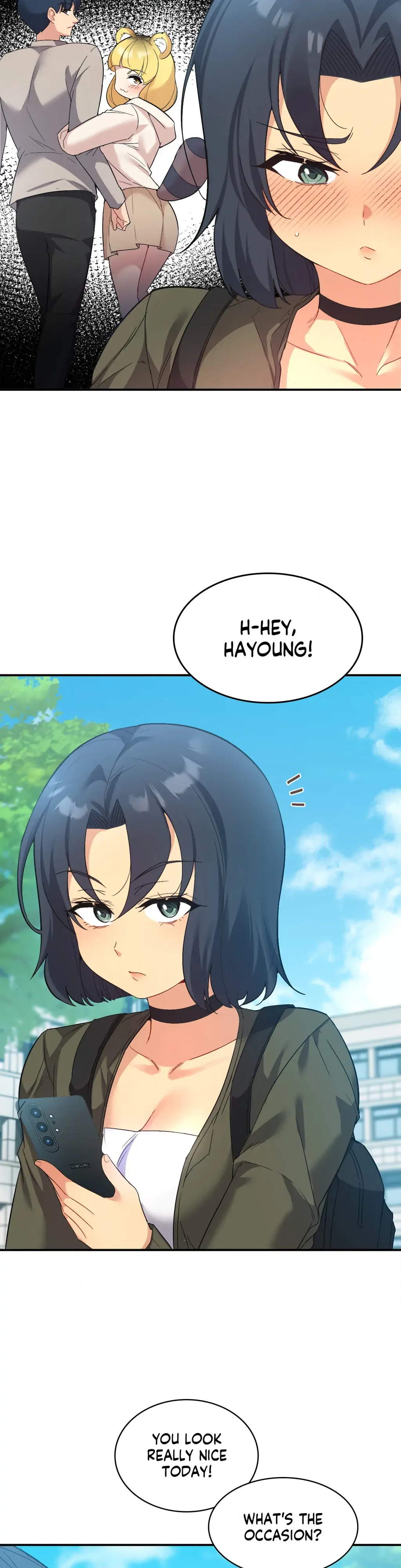Read Playing On Hard Mode chapter 45 image 11 on Lezhin