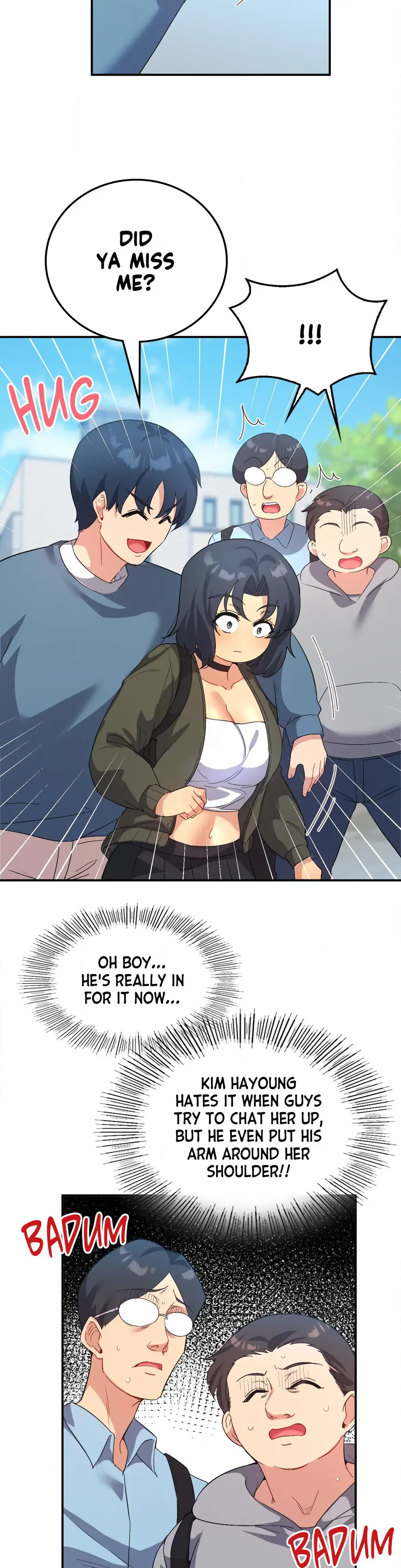 Read Playing On Hard Mode chapter 45 image 16 on Lezhin