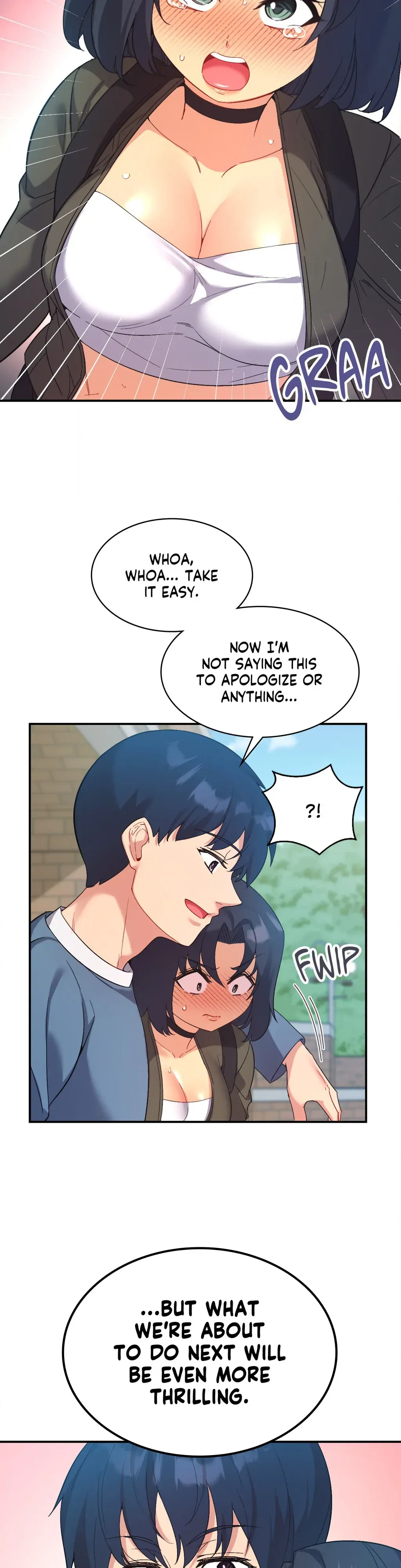 Read Playing On Hard Mode chapter 46 image 18 on Lezhin