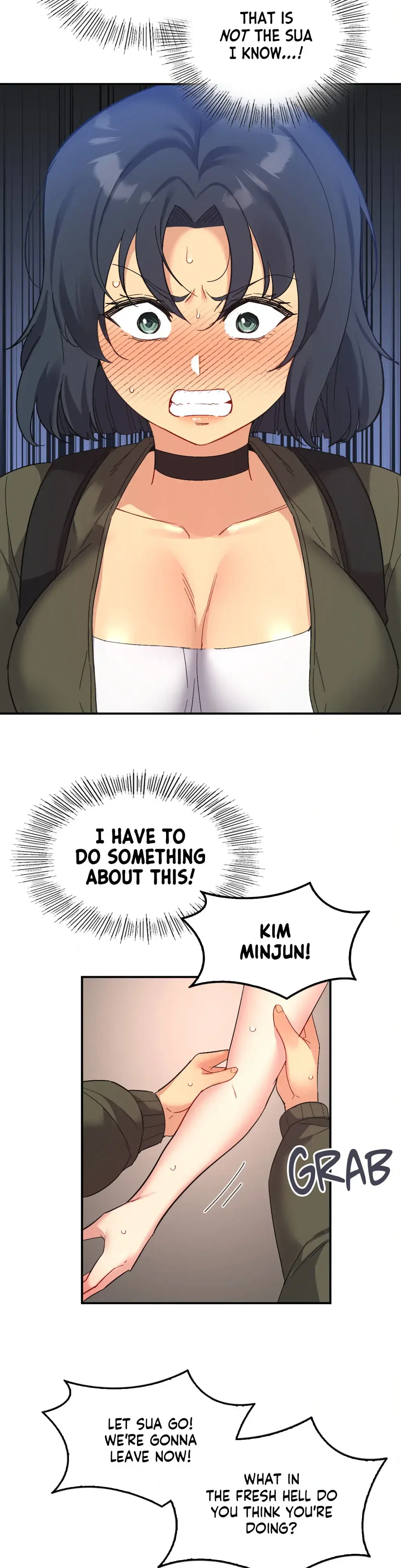 Read Playing On Hard Mode chapter 47 image 14 on Lezhin