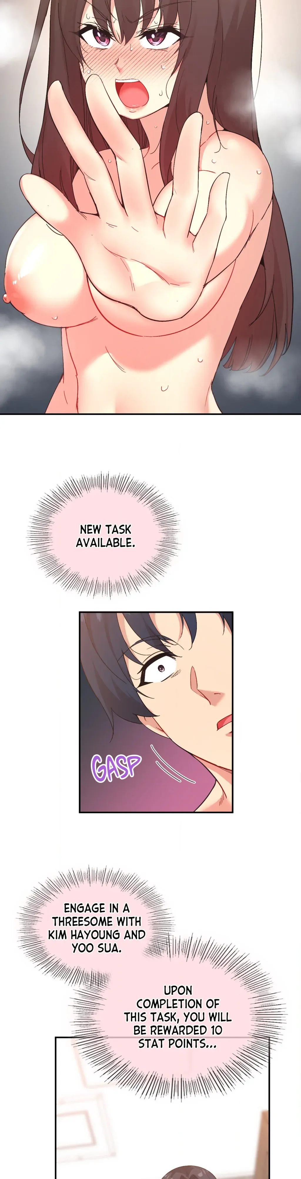 Read Playing On Hard Mode chapter 47 image 17 on Lezhin