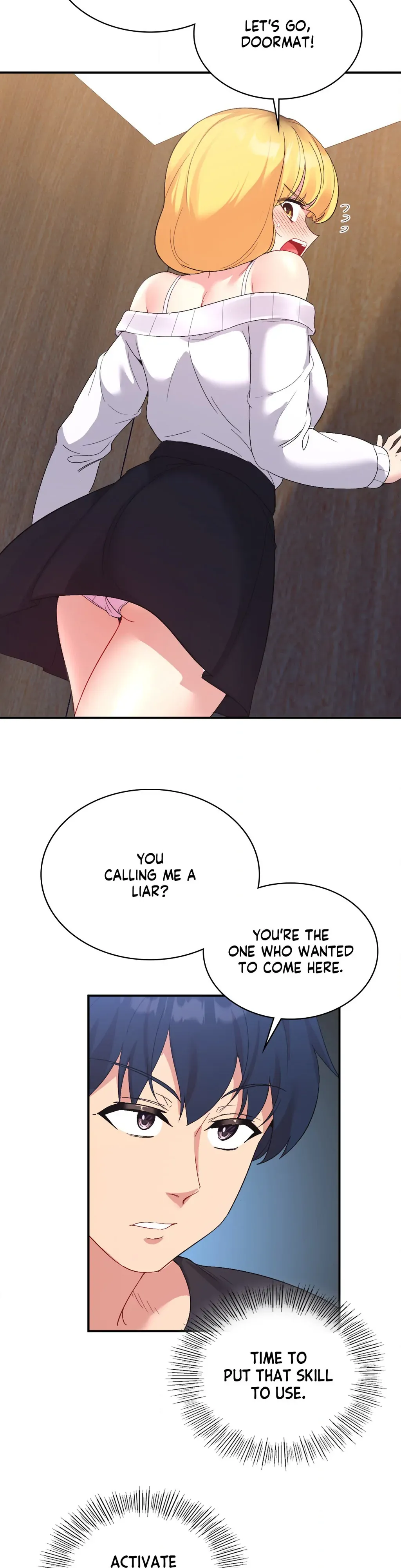Read Playing On Hard Mode chapter 53 image 24 on Lezhin