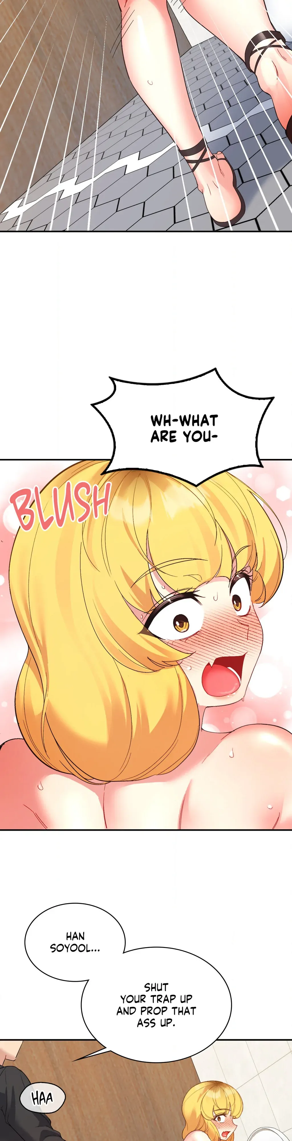 Read Playing On Hard Mode chapter 54 image 20 on Lezhin