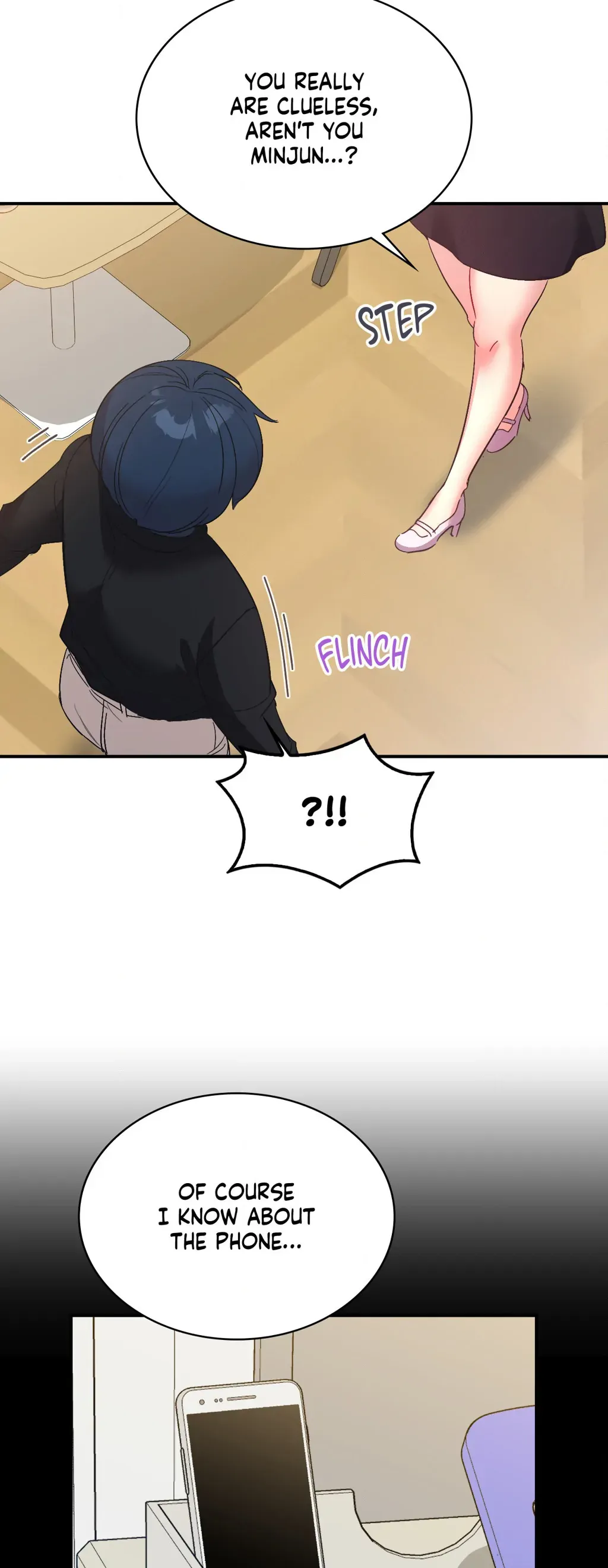 Read Playing On Hard Mode chapter 59 image 18 on Lezhin