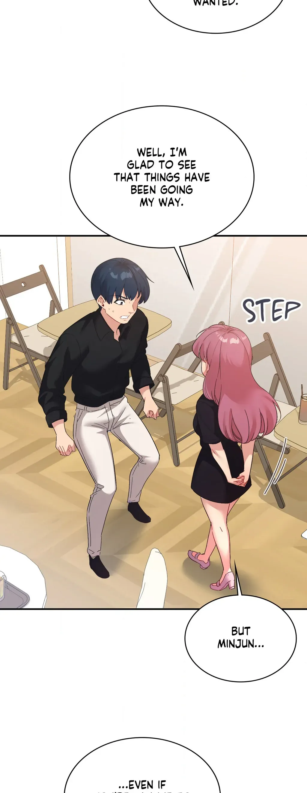 Read Playing On Hard Mode chapter 59 image 22 on Lezhin