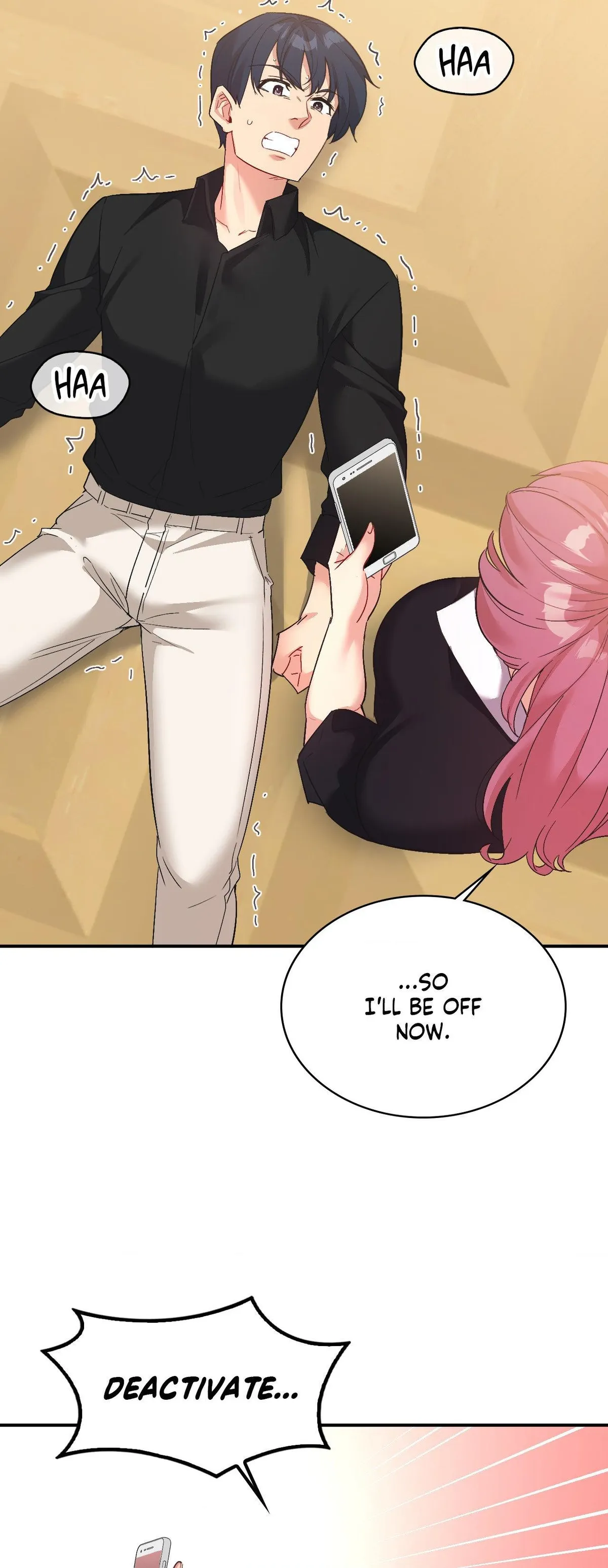 Read Playing On Hard Mode chapter 61 image 15 on Lezhin