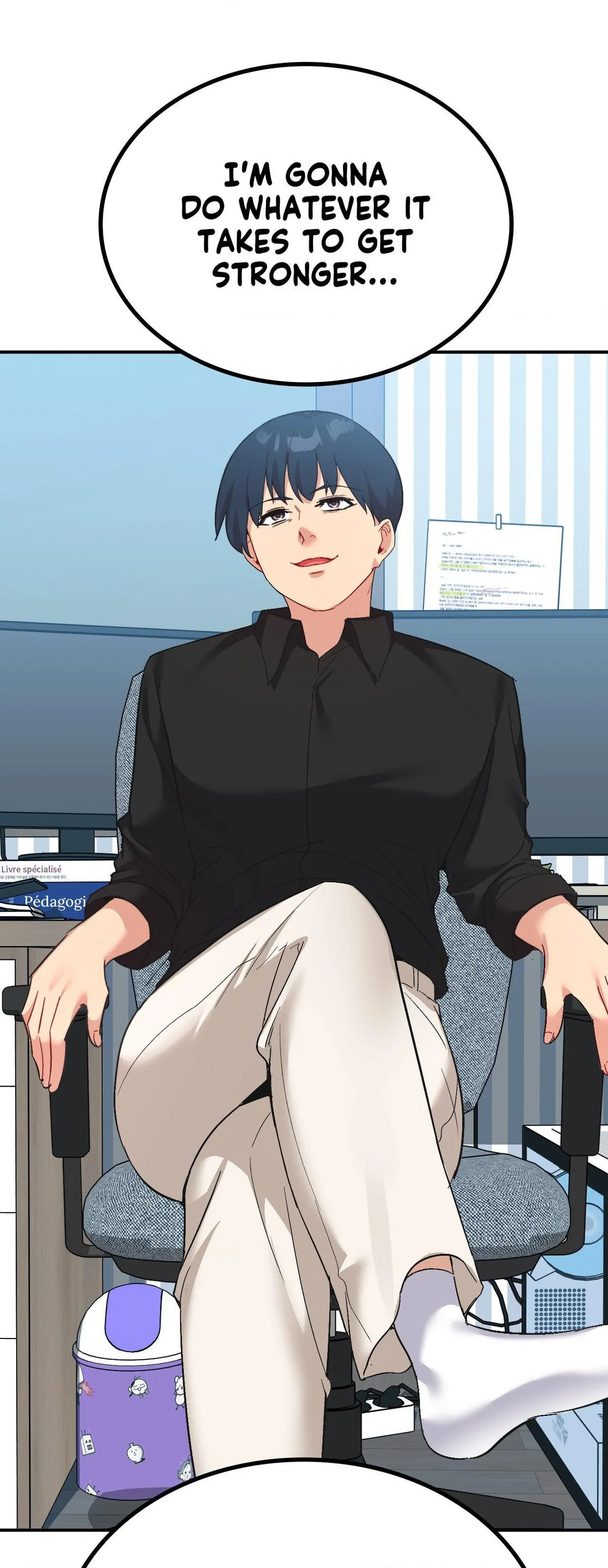 Read Playing On Hard Mode chapter 61 image 35 on Lezhin
