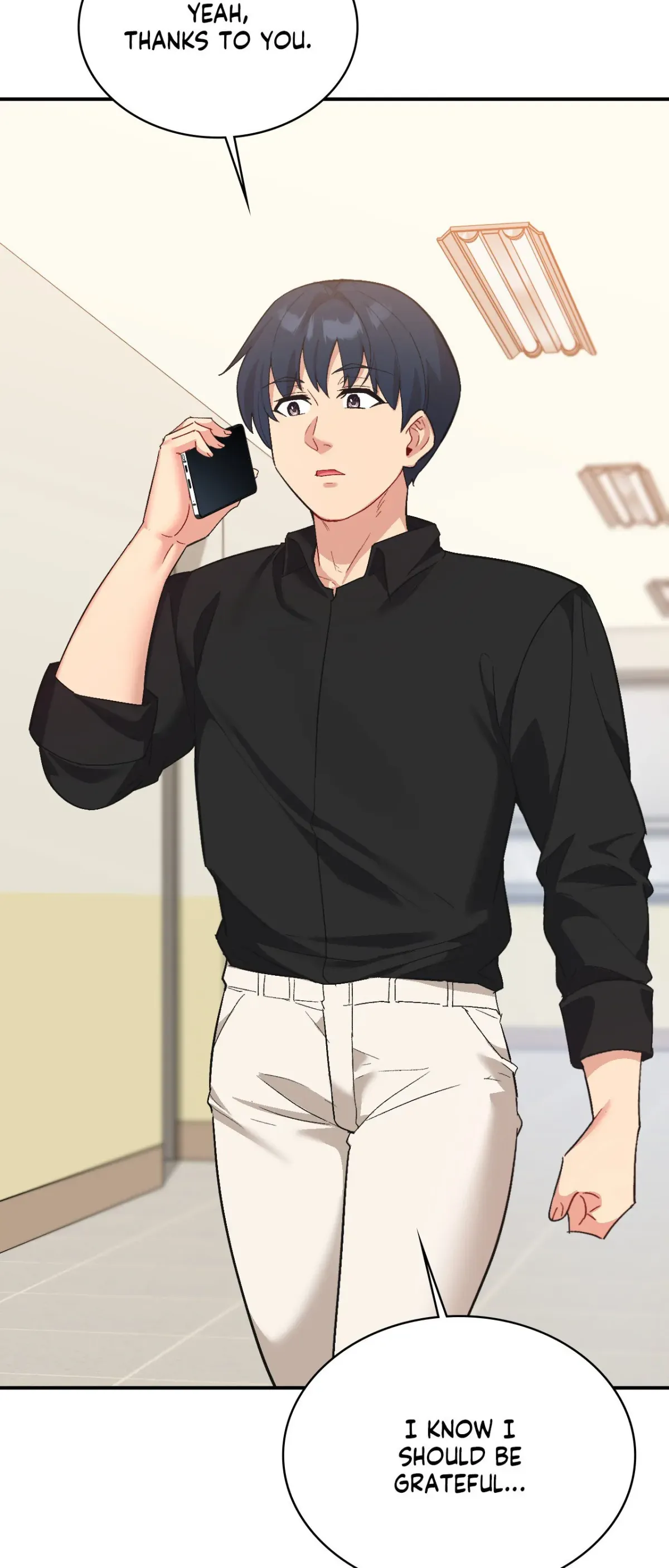 Read Playing On Hard Mode chapter 67 image 14 on Lezhin