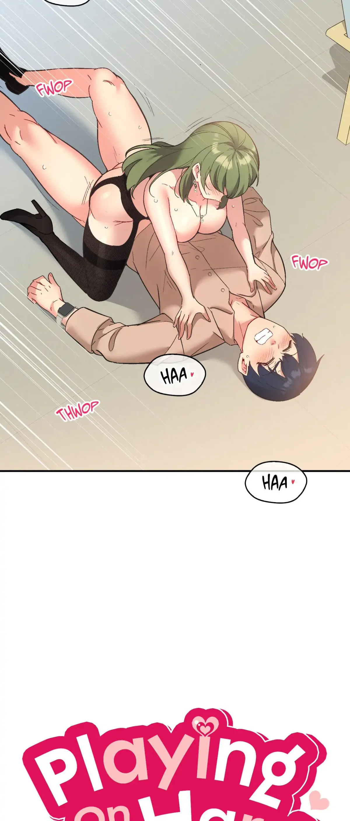Read Playing On Hard Mode chapter 69 image 8 on Lezhin