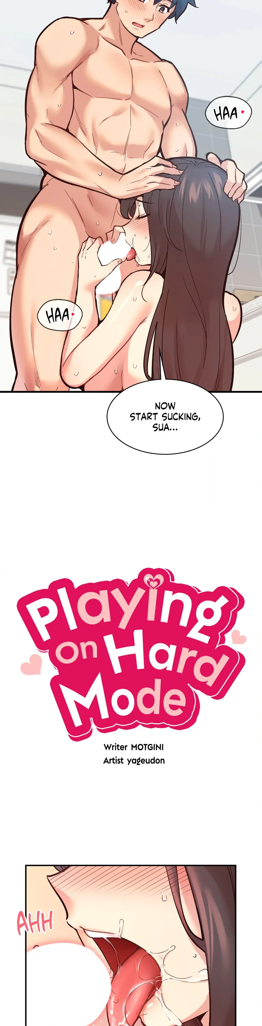 Read Playing On Hard Mode chapter 8 image 3 on Lezhin