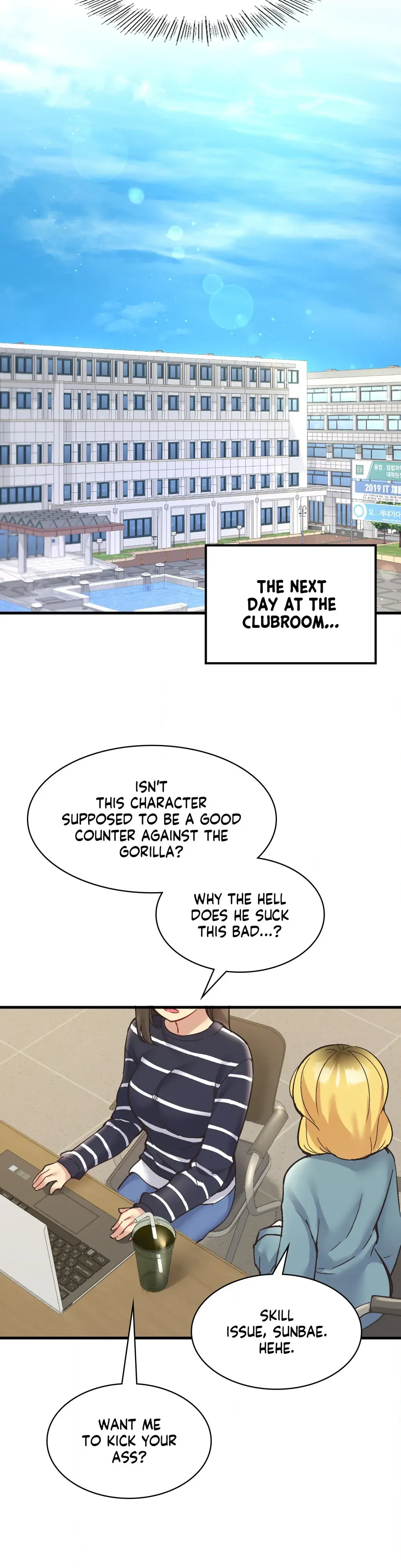 Read Playing On Hard Mode chapter 9 image 21 on Lezhin