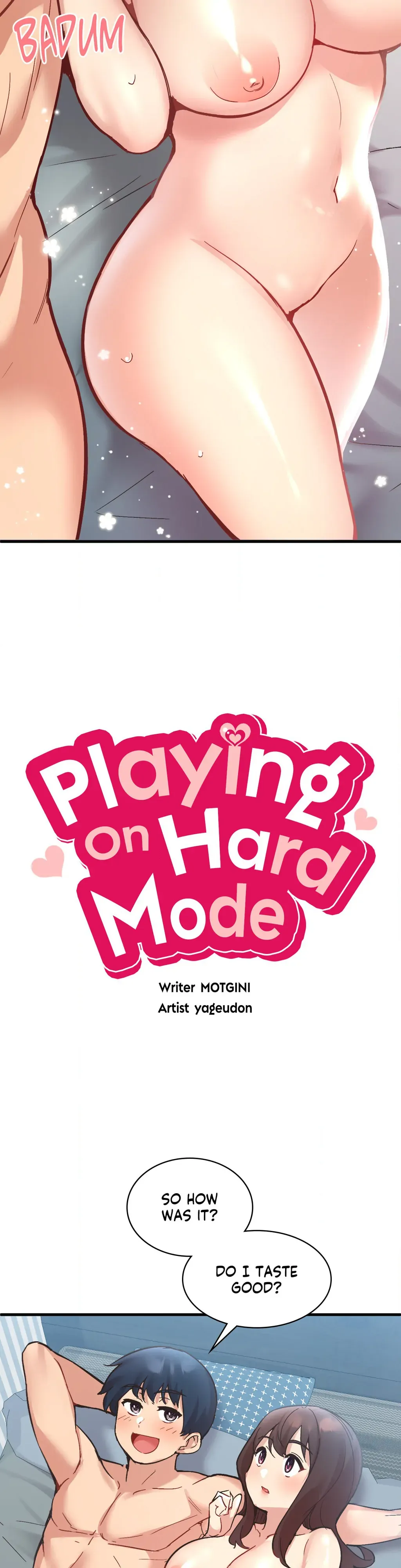 Read Playing On Hard Mode chapter 9 image 4 on Lezhin