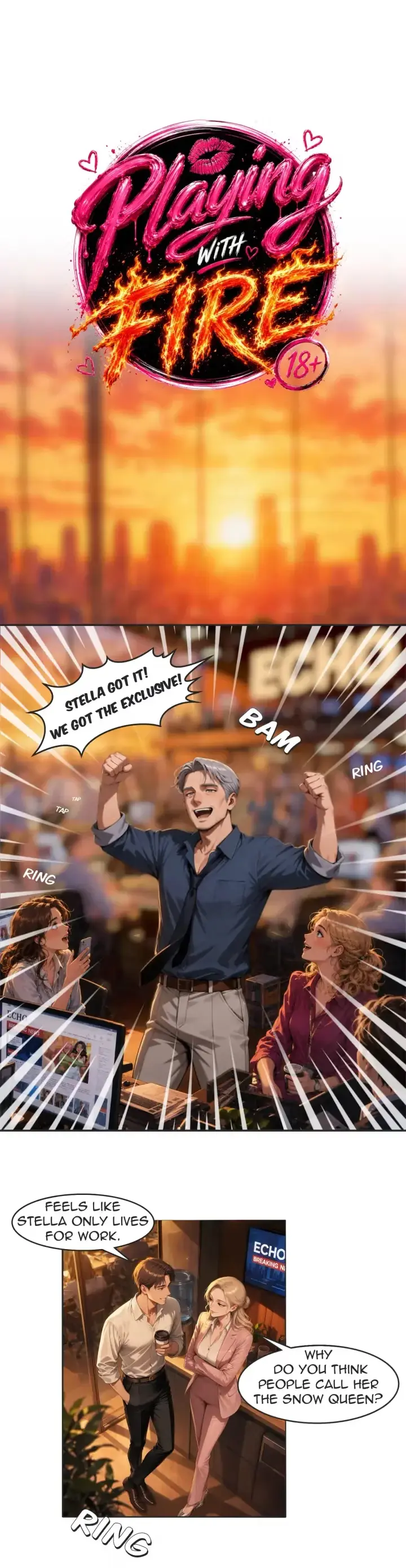 Read Playing With Fire chapter 1 image 2 on Lezhin