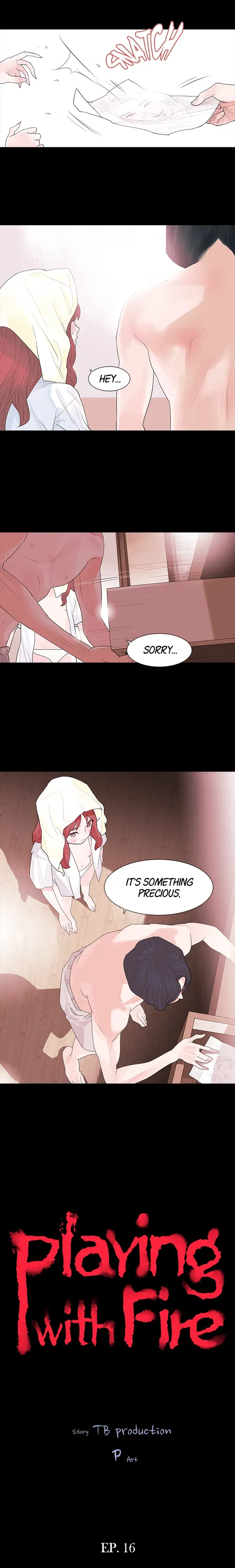 Read Playing With Fire chapter 16 image 1 on Lezhin