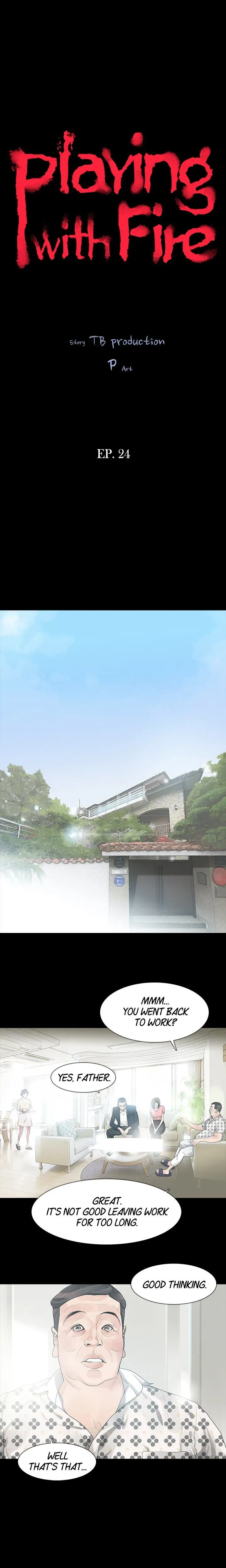 Read Playing With Fire chapter 24 image 2 on Lezhin