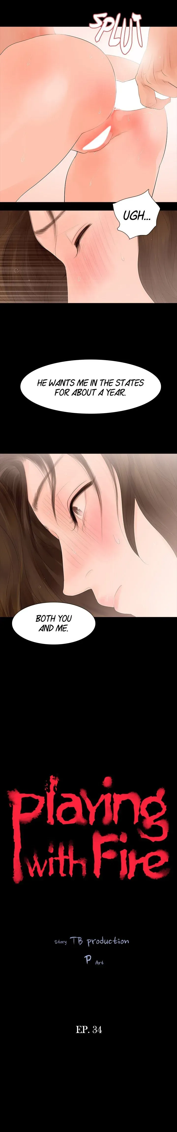 Read Playing With Fire chapter 34 image 1 on Lezhin