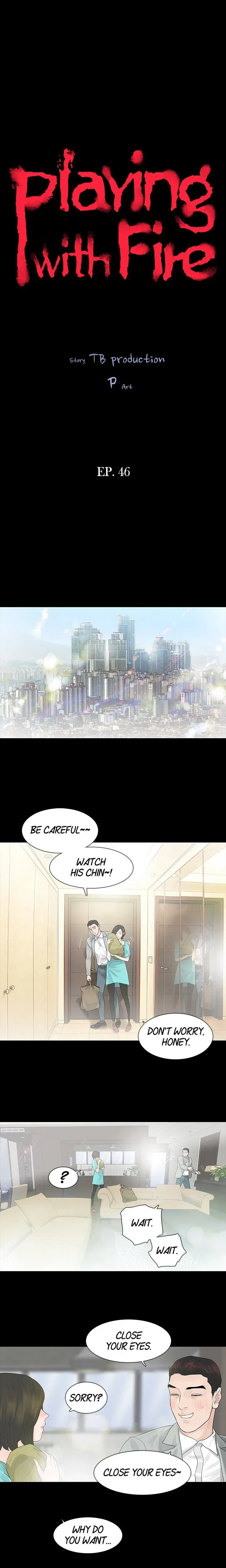 Read Playing With Fire chapter 46 image 2 on Lezhin