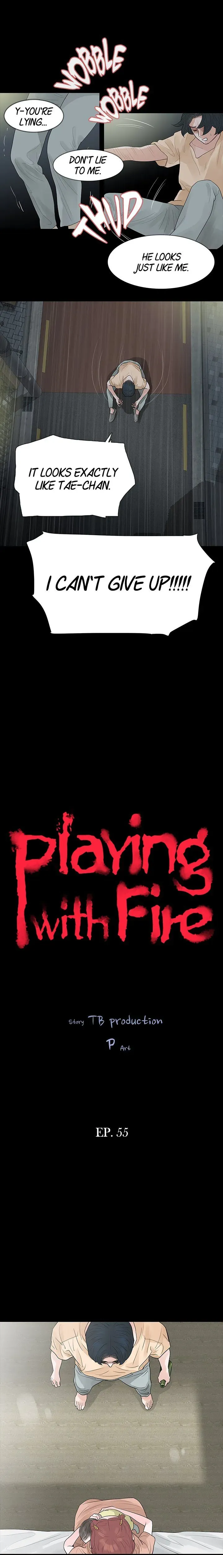 Read Playing With Fire chapter 55 image 1 on Lezhin