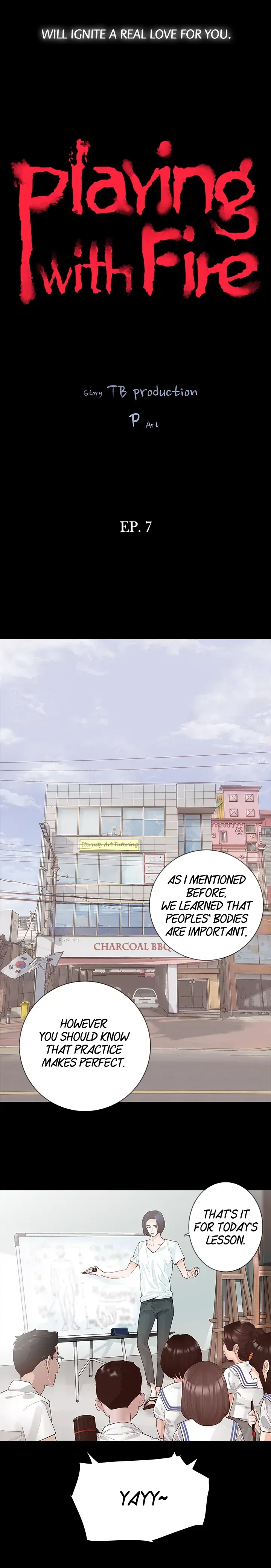 Read Playing With Fire chapter 7 image 2 on Lezhin