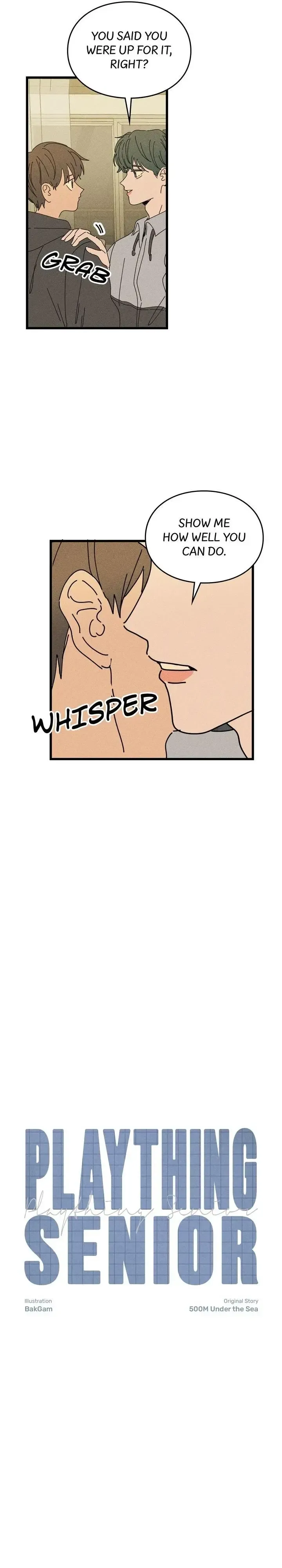 Read Plaything Senior chapter 18 image 11 on Lezhin