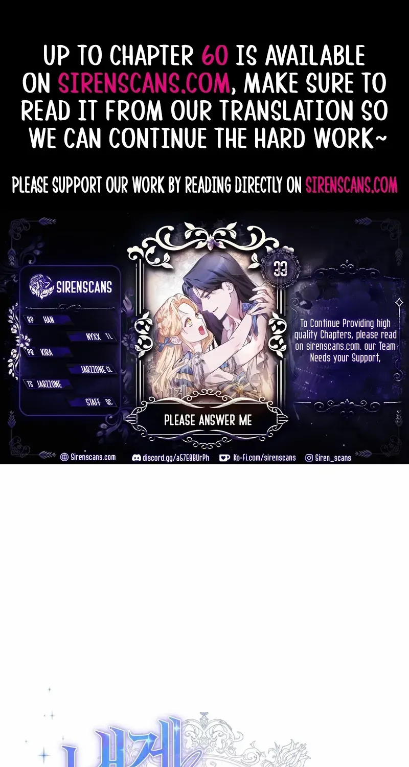 Read Please Answer Me chapter 33 image 1 on Lezhin