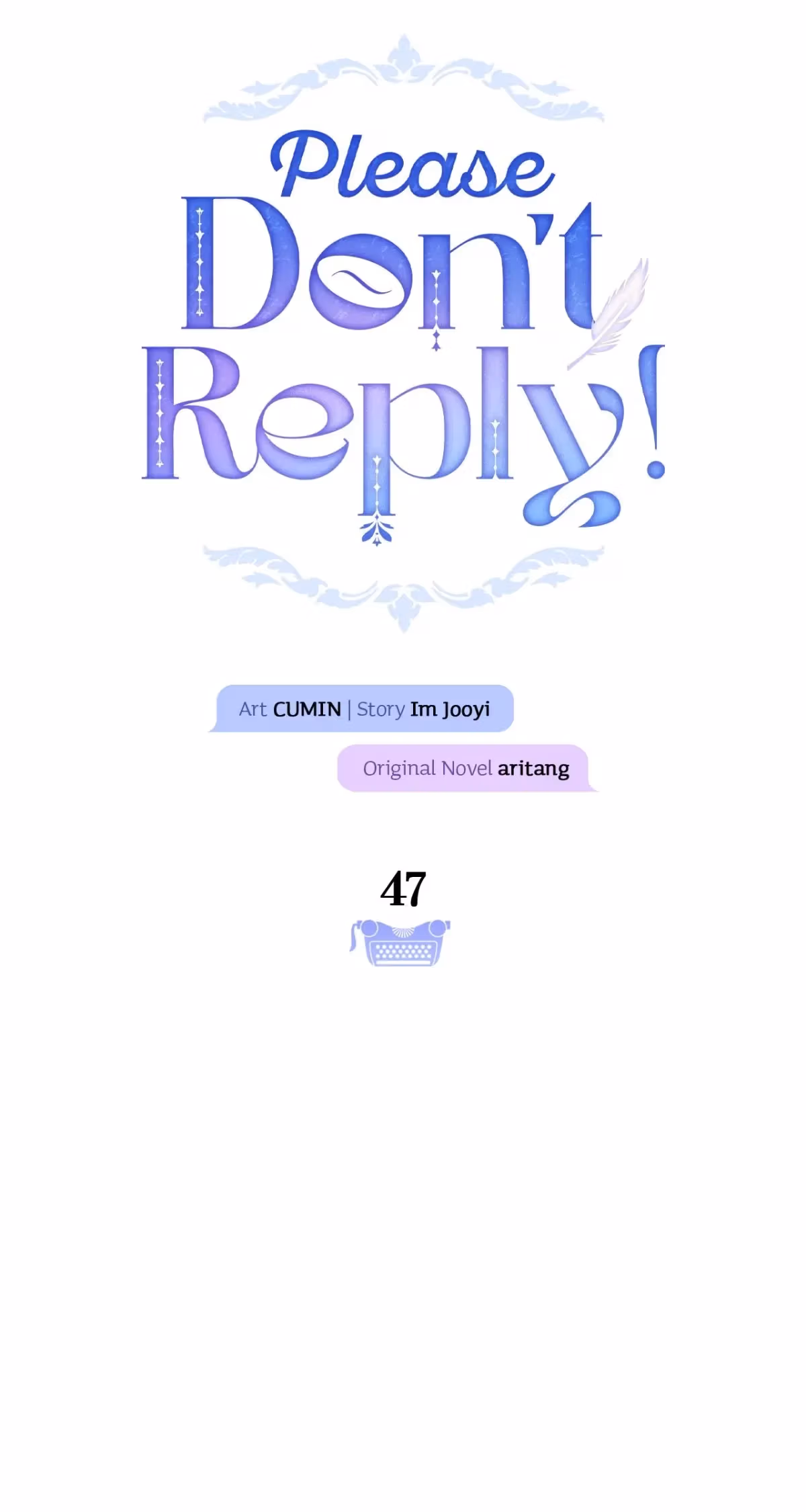 Read Please Don’t Reply! chapter 47 image 28 on Lezhin