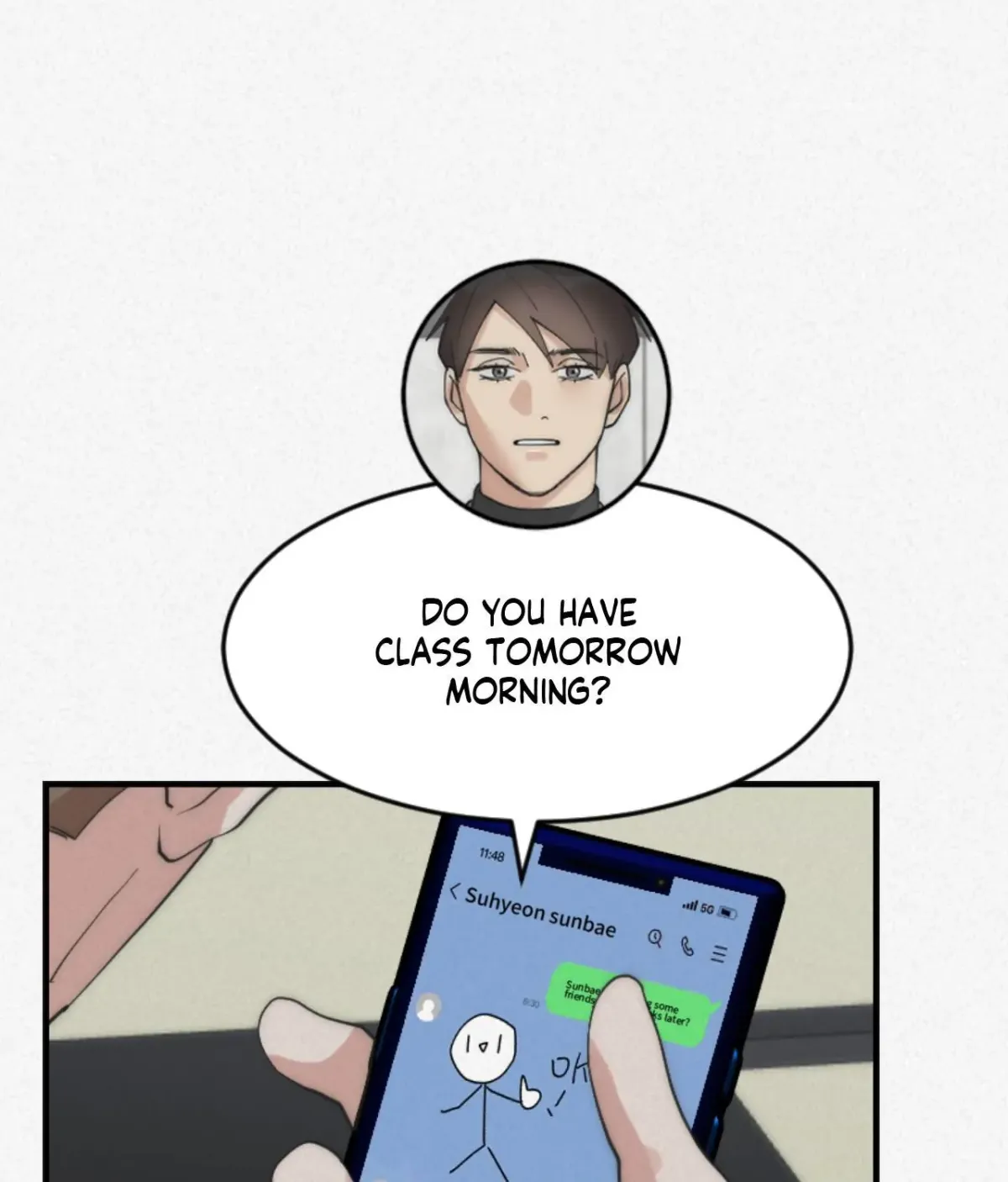 Read Please Feed Me, Sunbae chapter 18 image 12 on Lezhin