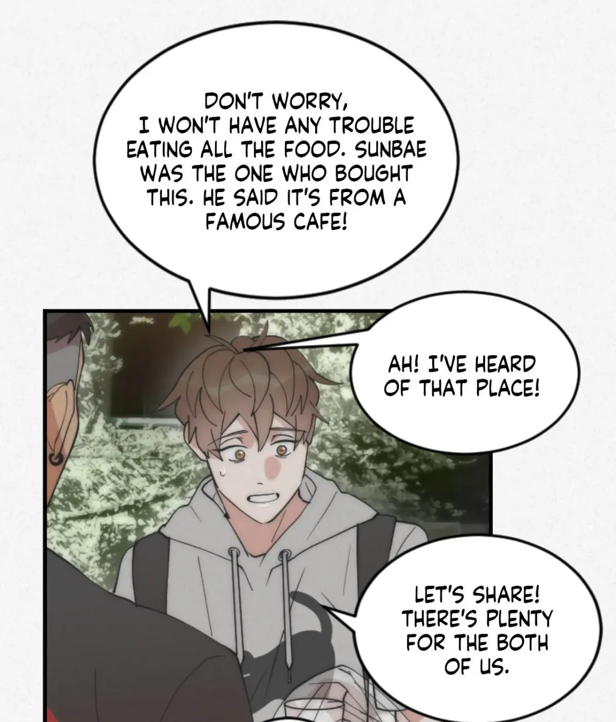 Read Please Feed Me, Sunbae chapter 18 image 39 on Lezhin