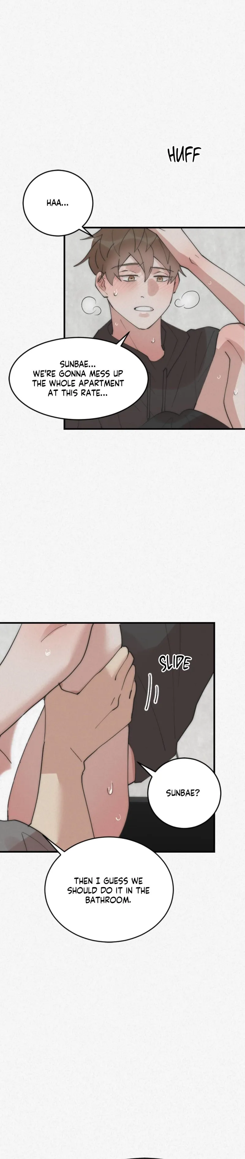 Read Please Feed Me, Sunbae chapter 22 image 23 on Lezhin