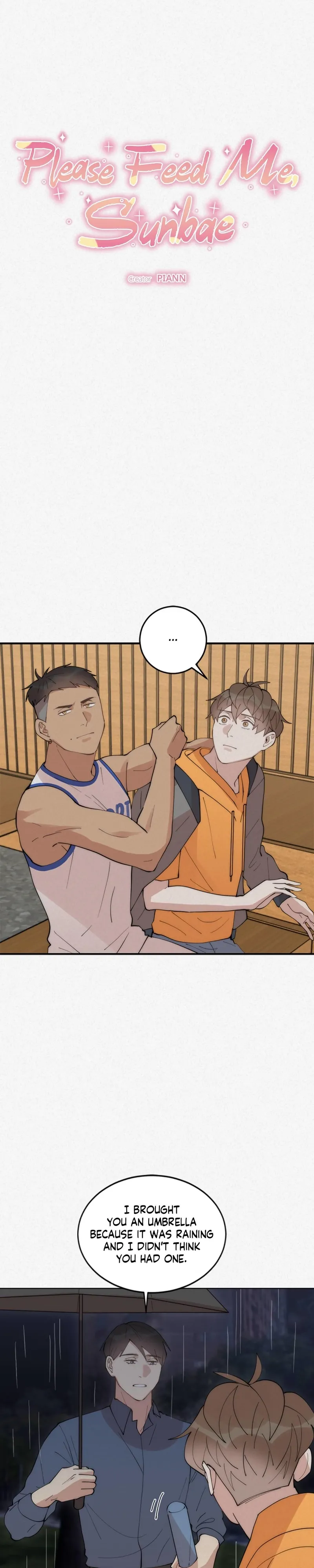 Read Please Feed Me, Sunbae chapter 27 image 2 on Lezhin