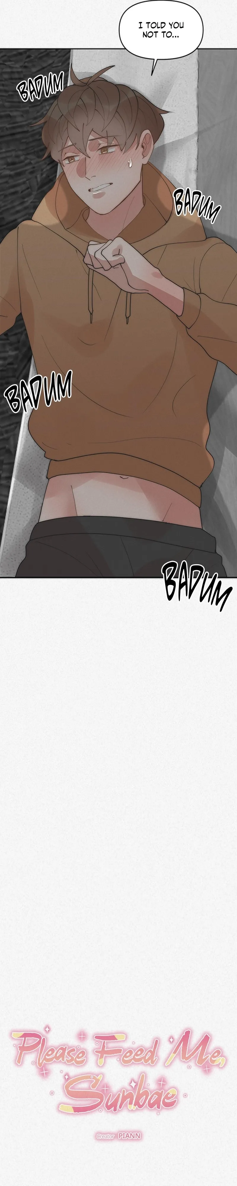Read Please Feed Me, Sunbae chapter 30 image 3 on Lezhin
