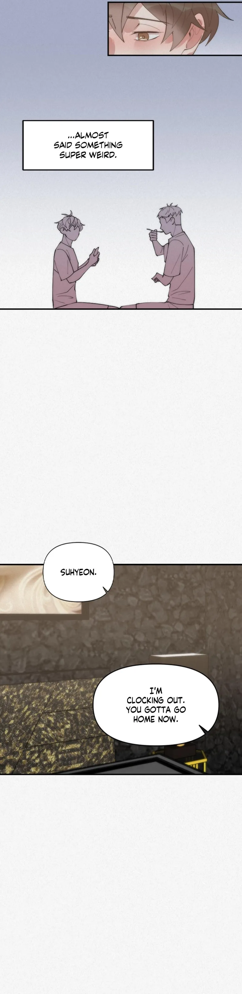 Read Please Feed Me, Sunbae chapter 35 image 6 on Lezhin