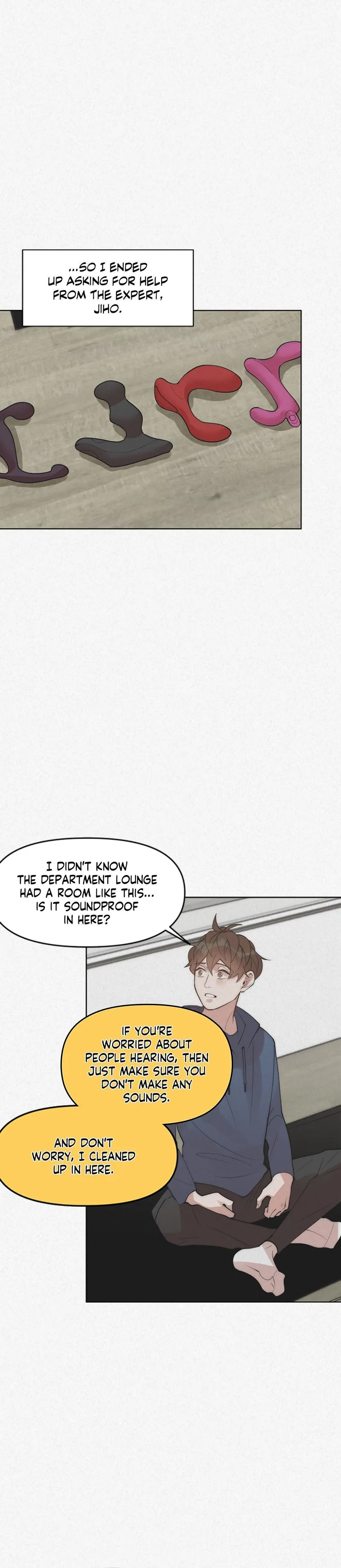 Read Please Feed Me, Sunbae chapter 37 image 8 on Lezhin