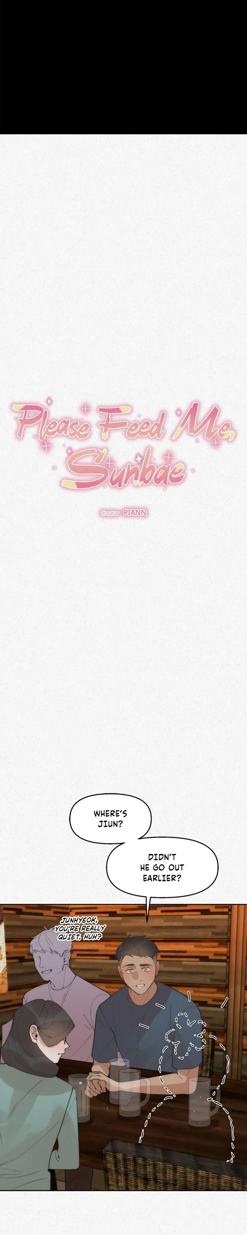 Read Please Feed Me, Sunbae chapter 39 image 3 on Lezhin