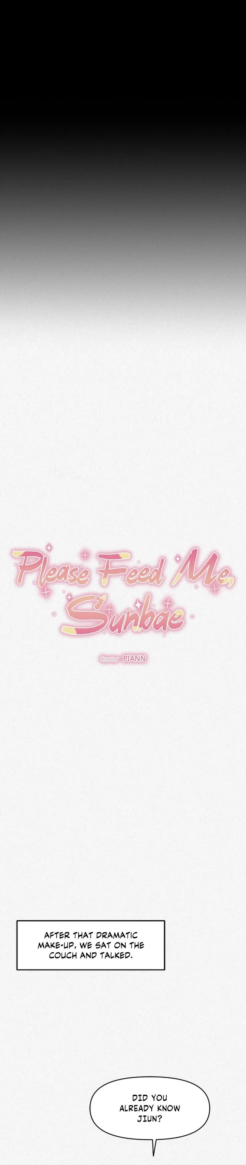 Read Please Feed Me, Sunbae chapter 41 image 4 on Lezhin