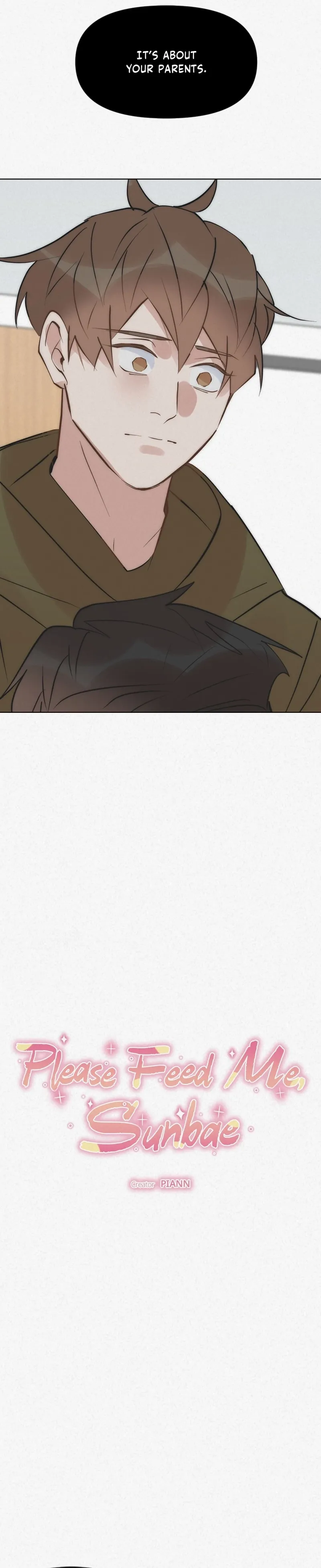 Read Please Feed Me, Sunbae chapter 42 image 1 on Lezhin