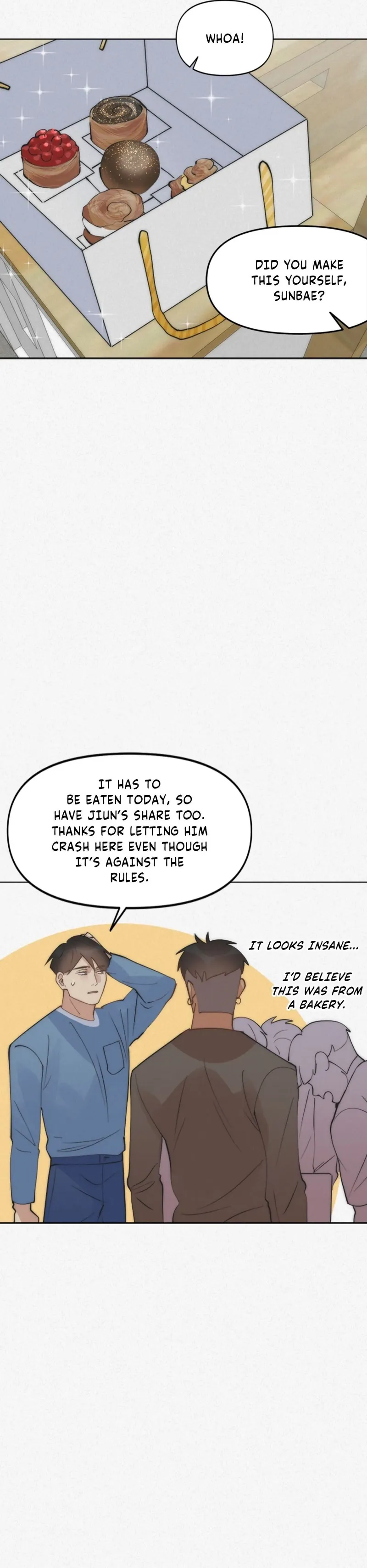 Read Please Feed Me, Sunbae chapter 44 image 6 on Lezhin