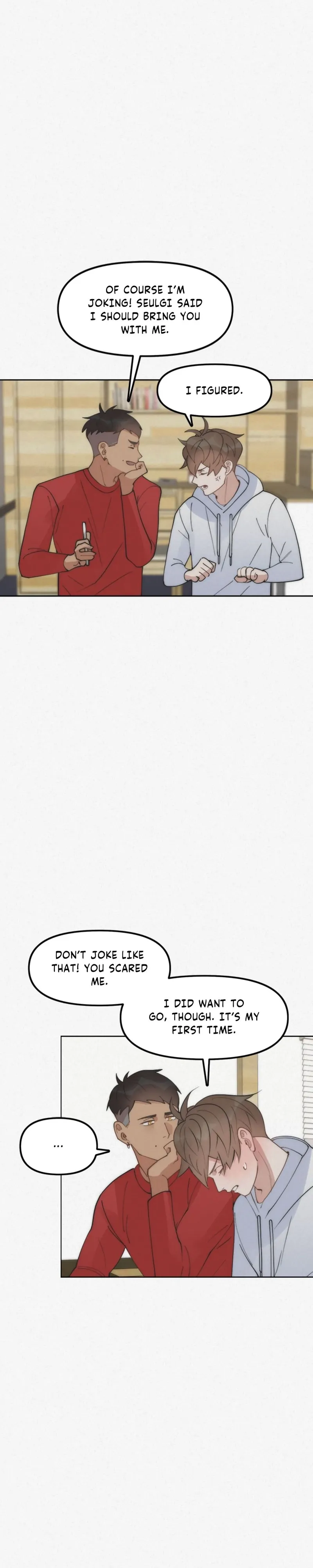 Read Please Feed Me, Sunbae chapter 46 image 18 on Lezhin