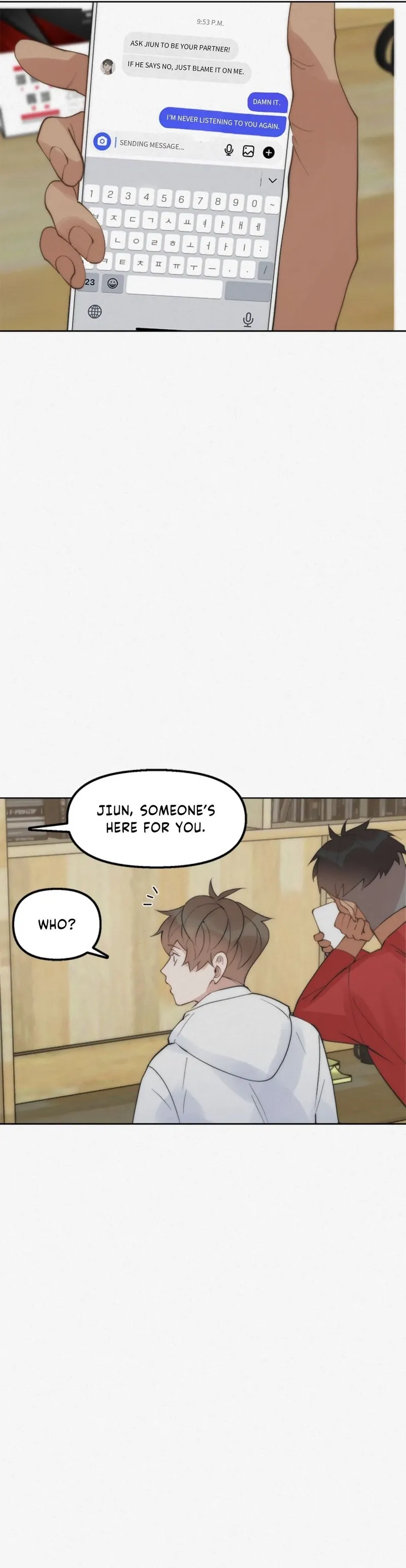 Read Please Feed Me, Sunbae chapter 46 image 20 on Lezhin