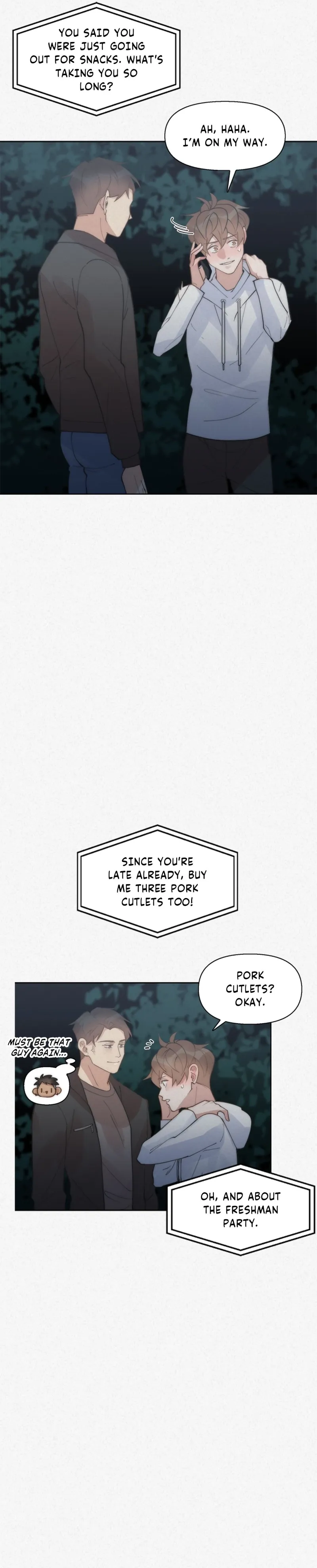 Read Please Feed Me, Sunbae chapter 48 image 18 on Lezhin
