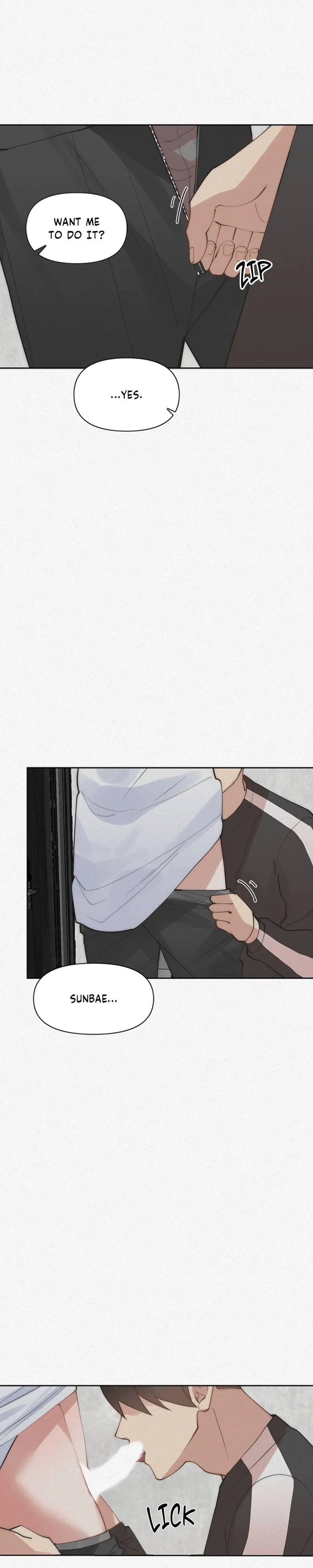 Read Please Feed Me, Sunbae chapter 53 image 20 on Lezhin