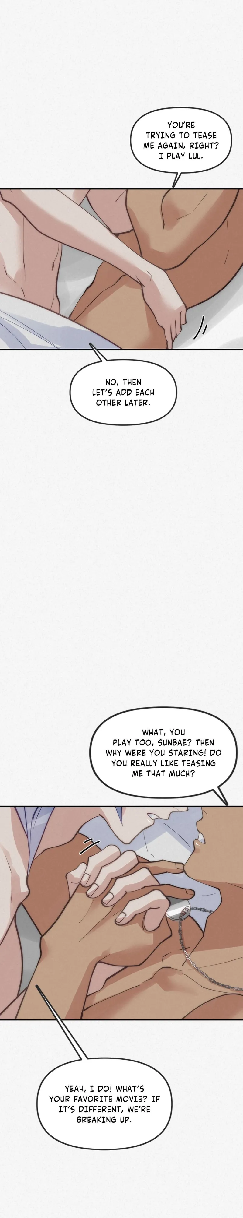 Read Please Feed Me, Sunbae chapter 66 image 34 on Lezhin