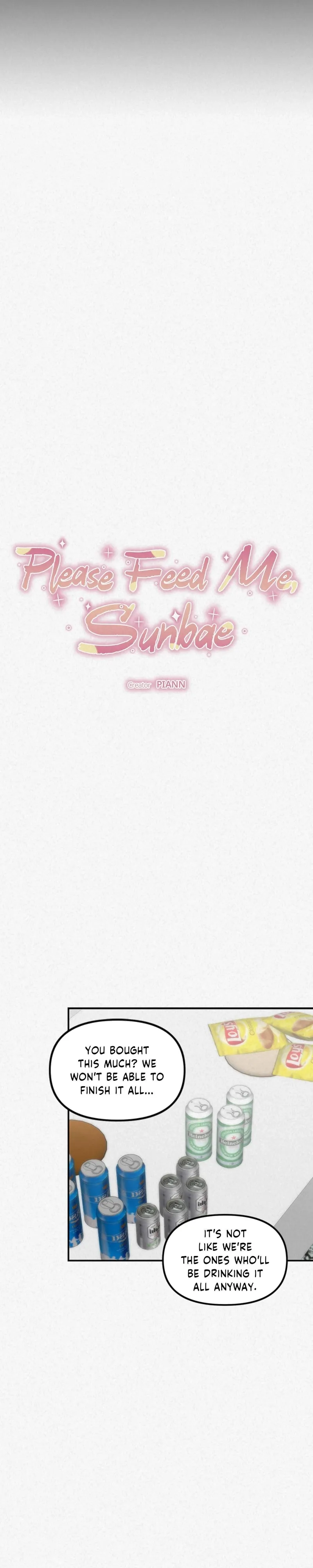 Read Please Feed Me, Sunbae chapter 70 image 4 on Lezhin