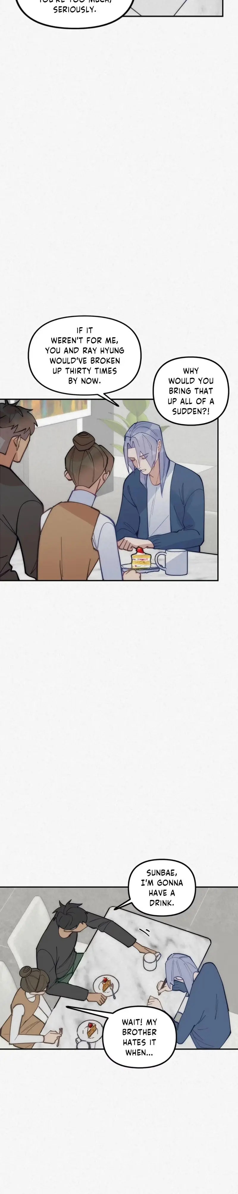 Read Please Feed Me, Sunbae chapter 74 image 13 on Lezhin