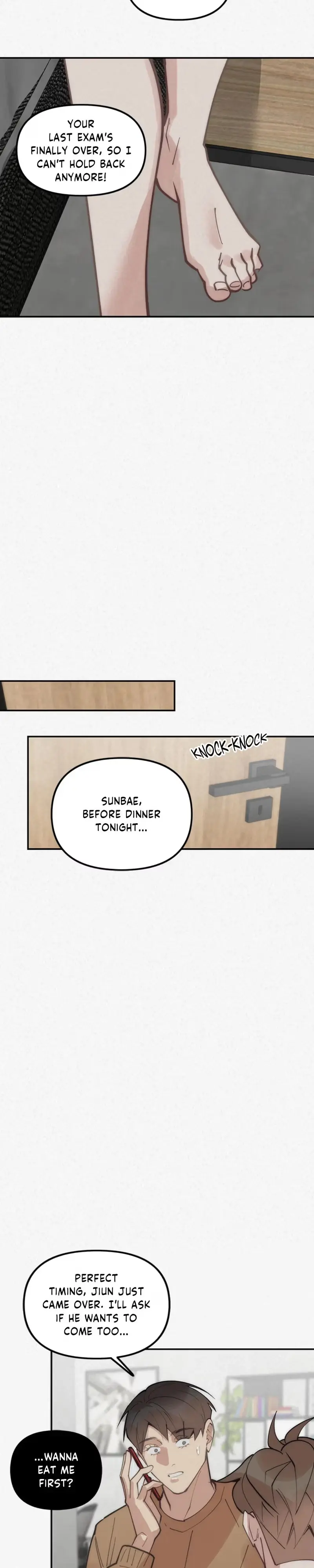 Read Please Feed Me, Sunbae chapter 74 image 23 on Lezhin